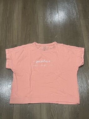 Willow Pink Short-Sleeve Logo Tee